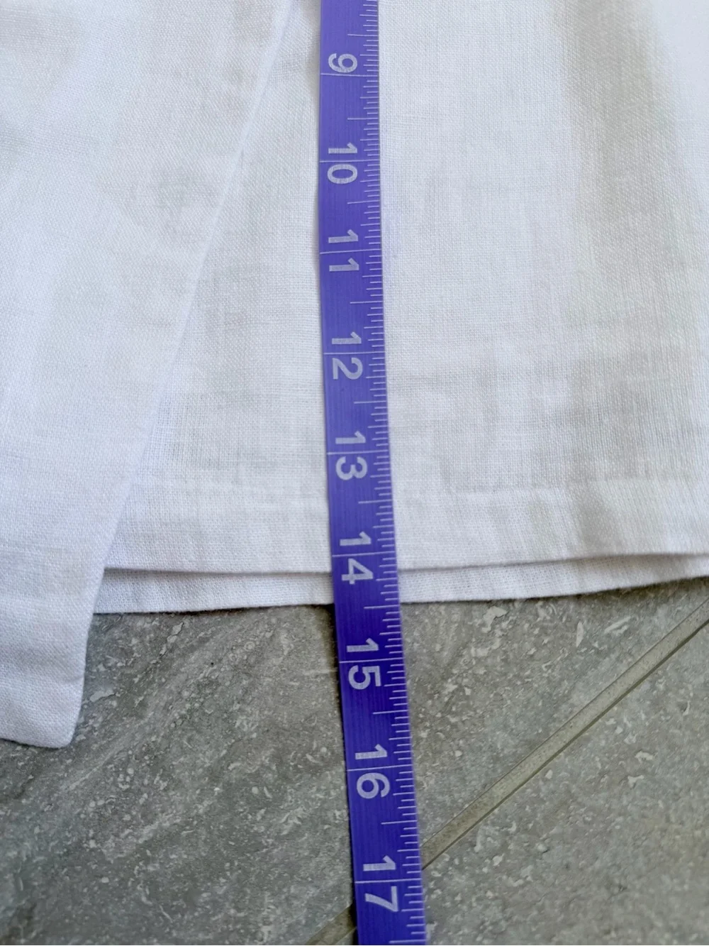 Abercrombie & Fitch White Linen Blend Skort Shorts Women’s Small NWT - Picture 10 of 10